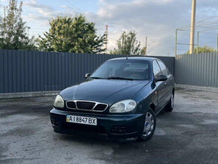 Дэу Ланос 2004 в Белой Церкве на Automoto.ua Зеленый Дэу Ланос, объемом двигателя 1.5 л и пробегом 205 тыс. км за 2600 $, фото 1 на Automoto.ua