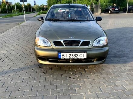 Зеленый Дэу Ланос, объемом двигателя 1.5 л и пробегом 52 тыс. км за 3700 $, фото 1 на Automoto.ua