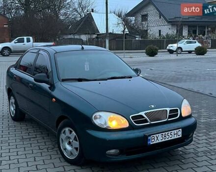 Зеленый Дэу Ланос, объемом двигателя 1.6 л и пробегом 250 тыс. км за 1850 $, фото 1 на Automoto.ua