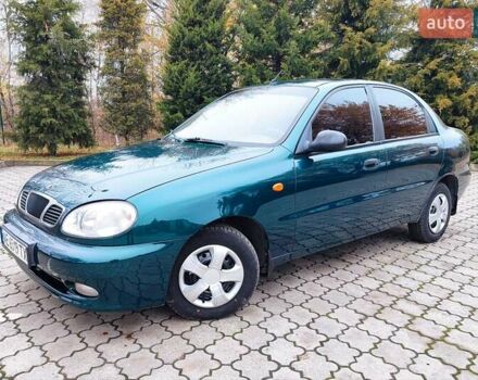 Зеленый Дэу Ланос, объемом двигателя 1.5 л и пробегом 185 тыс. км за 2750 $, фото 1 на Automoto.ua