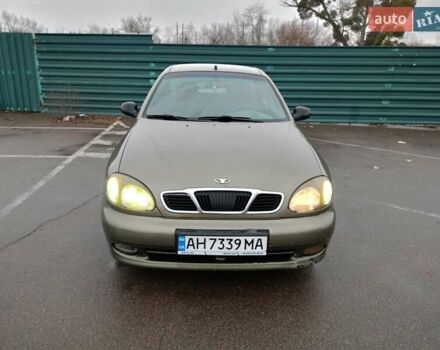 Зеленый Дэу Ланос, объемом двигателя 1.5 л и пробегом 190 тыс. км за 2200 $, фото 1 на Automoto.ua