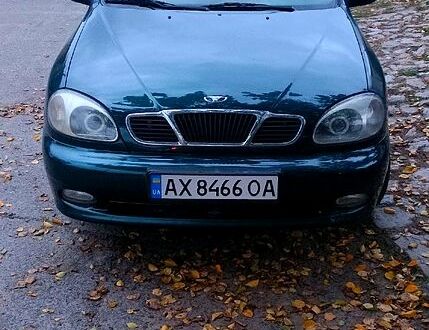 Зеленый Дэу Ланос, объемом двигателя 1.5 л и пробегом 234 тыс. км за 2500 $, фото 1 на Automoto.ua