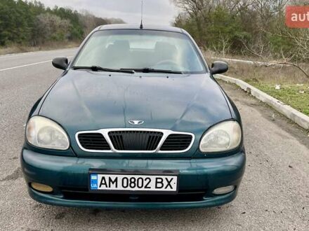 Зелений Деу Ланос, об'ємом двигуна 1.5 л та пробігом 220 тис. км за 2800 $, фото 1 на Automoto.ua