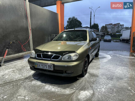 Дэу Ланос 2004 в Хмельницком на Automoto.ua Зеленый Дэу Ланос, объемом двигателя 1.5 л и пробегом 191 тыс. км за 3000 $, фото 1 на Automoto.ua
