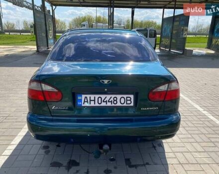 Зеленый Дэу Ланос, объемом двигателя 1.5 л и пробегом 230 тыс. км за 2300 $, фото 1 на Automoto.ua