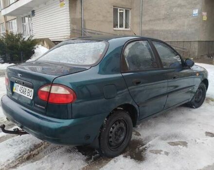 Зеленый Дэу Ланос, объемом двигателя 1.5 л и пробегом 270 тыс. км за 1400 $, фото 1 на Automoto.ua