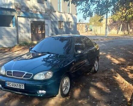 Зелений Деу Ланос, об'ємом двигуна 1.5 л та пробігом 300 тис. км за 4200 $, фото 1 на Automoto.ua