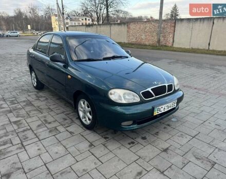 Зеленый Дэу Ланос, объемом двигателя 1.5 л и пробегом 220 тыс. км за 1660 $, фото 1 на Automoto.ua