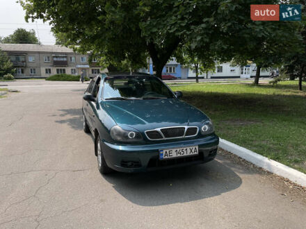 Дэу Ланос 2004 в Павлограде на Automoto.ua Зеленый Дэу Ланос, объемом двигателя 1.5 л и пробегом 264 тыс. км за 4300 $, фото 1 на Automoto.ua