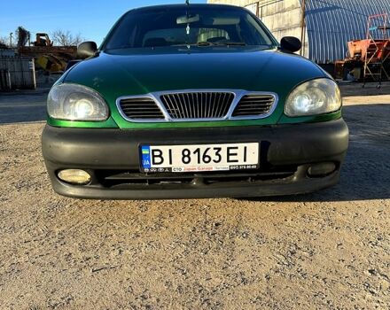 Зеленый Дэу Ланос, объемом двигателя 1.5 л и пробегом 110 тыс. км за 1650 $, фото 1 на Automoto.ua