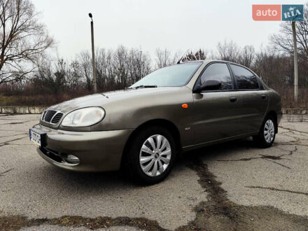 Зеленый Дэу Ланос, объемом двигателя 1.6 л и пробегом 187 тыс. км за 3150 $, фото 1 на Automoto.ua