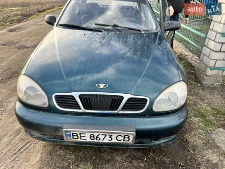 Дэу Ланос 2005 в Кривом Озере на Automoto.ua Зеленый Дэу Ланос, объемом двигателя 1.5 л и пробегом 300 тыс. км за 1900 $, фото 1 на Automoto.ua