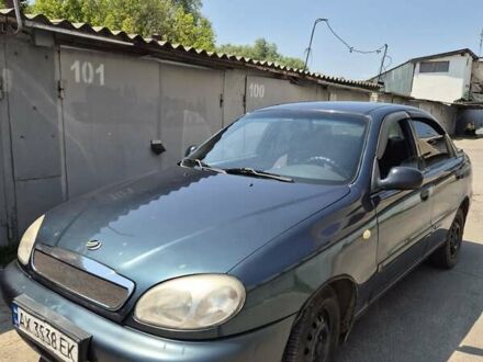 Зелений Деу Ланос, об'ємом двигуна 1.5 л та пробігом 270 тис. км за 2150 $, фото 1 на Automoto.ua