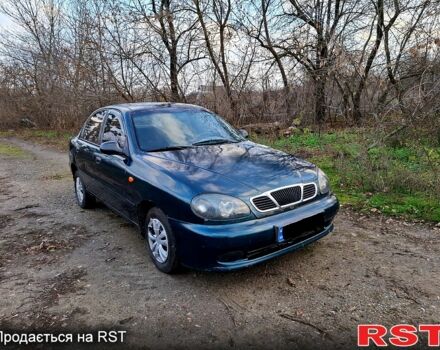 Зеленый Дэу Ланос, объемом двигателя 1.5 л и пробегом 180 тыс. км за 1150 $, фото 1 на Automoto.ua