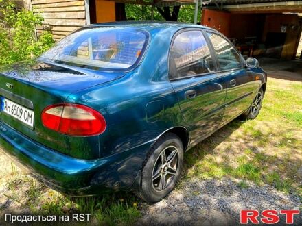 Дэу Ланос 2005 в Краматорске на Automoto.ua Зеленый Дэу Ланос, объемом двигателя 1.5 л и пробегом 185 тыс. км за 2100 $, фото 1 на Automoto.ua