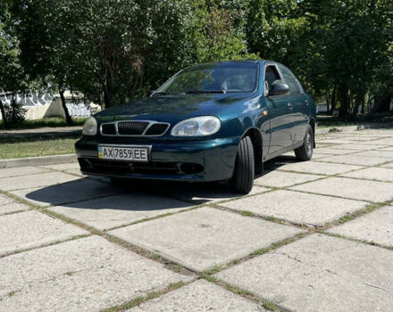 Зеленый Дэу Ланос, объемом двигателя 1.5 л и пробегом 199 тыс. км за 1500 $, фото 1 на Automoto.ua