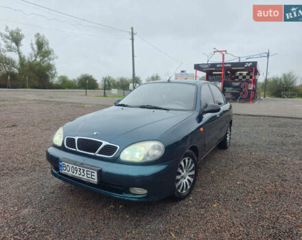 Зеленый Дэу Ланос, объемом двигателя 1.5 л и пробегом 125 тыс. км за 2700 $, фото 1 на Automoto.ua