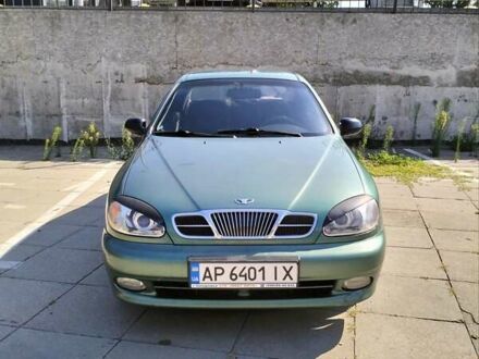 Зеленый Дэу Ланос, объемом двигателя 1.6 л и пробегом 200 тыс. км за 2900 $, фото 1 на Automoto.ua