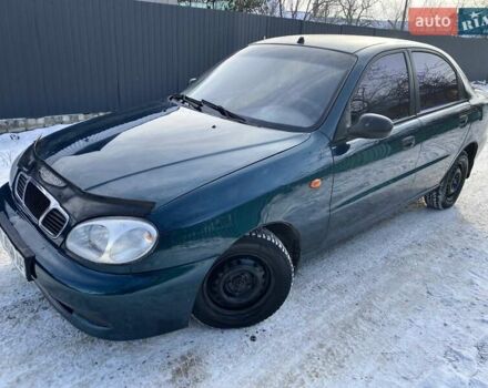 Зелений Деу Ланос, об'ємом двигуна 1.5 л та пробігом 198 тис. км за 2350 $, фото 1 на Automoto.ua