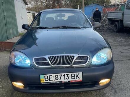 Зеленый Дэу Ланос, объемом двигателя 1.5 л и пробегом 146 тыс. км за 1550 $, фото 1 на Automoto.ua