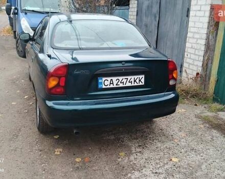 Зелений Деу Ланос, об'ємом двигуна 1.5 л та пробігом 223 тис. км за 2200 $, фото 1 на Automoto.ua