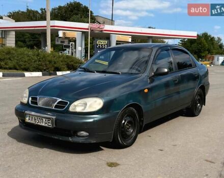 Зелений Деу Ланос, об'ємом двигуна 1.5 л та пробігом 250 тис. км за 1200 $, фото 1 на Automoto.ua