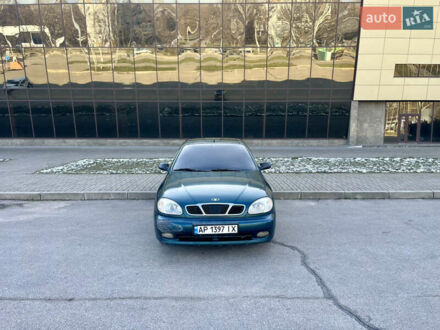 Зеленый Дэу Ланос, объемом двигателя 1.5 л и пробегом 182 тыс. км за 1600 $, фото 1 на Automoto.ua
