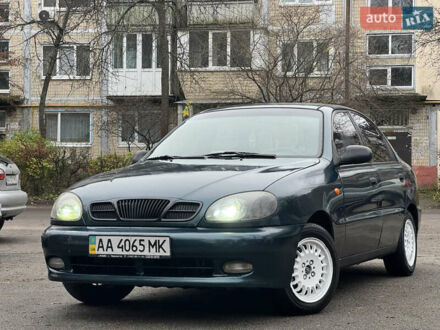 Зеленый Дэу Ланос, объемом двигателя 1.5 л и пробегом 244 тыс. км за 2350 $, фото 1 на Automoto.ua