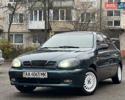 Зеленый Дэу Ланос, объемом двигателя 1.5 л и пробегом 244 тыс. км за 2350 $, фото 1 на Automoto.ua