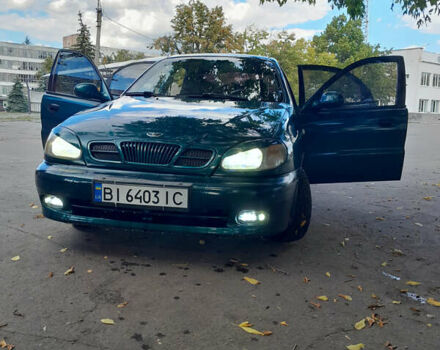 Зелений Деу Ланос, об'ємом двигуна 1.6 л та пробігом 280 тис. км за 2250 $, фото 1 на Automoto.ua