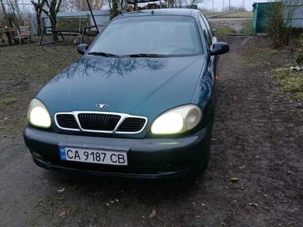 Зелений Деу Ланос, об'ємом двигуна 1.3 л та пробігом 137 тис. км за 1500 $, фото 1 на Automoto.ua