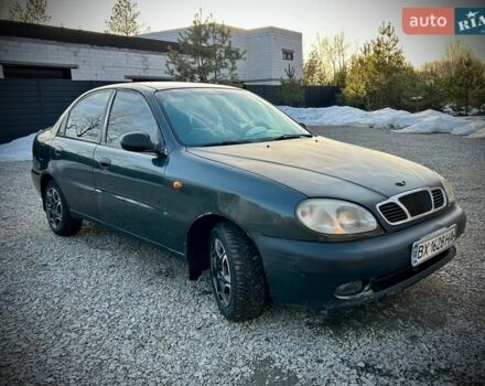 Зеленый Дэу Ланос, объемом двигателя 1.6 л и пробегом 387 тыс. км за 1300 $, фото 1 на Automoto.ua