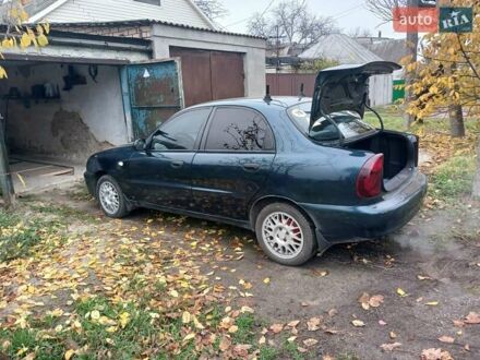 Зелений Деу Ланос, об'ємом двигуна 1.6 л та пробігом 165 тис. км за 2400 $, фото 1 на Automoto.ua