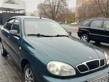 Зеленый Дэу Ланос, объемом двигателя 1.5 л и пробегом 126 тыс. км за 2150 $, фото 1 на Automoto.ua