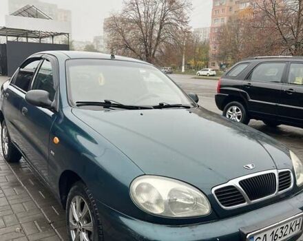Зелений Деу Ланос, об'ємом двигуна 1.5 л та пробігом 126 тис. км за 2150 $, фото 1 на Automoto.ua