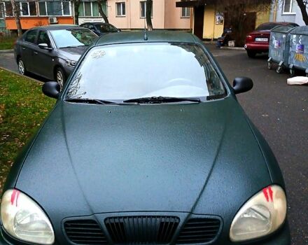 Зеленый Дэу Ланос, объемом двигателя 1.6 л и пробегом 159 тыс. км за 1450 $, фото 1 на Automoto.ua