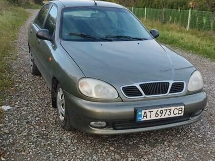 Зеленый Дэу Ланос, объемом двигателя 1.5 л и пробегом 292 тыс. км за 2000 $, фото 1 на Automoto.ua