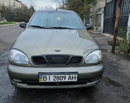 Зеленый Дэу Ланос, объемом двигателя 1.5 л и пробегом 332 тыс. км за 1650 $, фото 1 на Automoto.ua