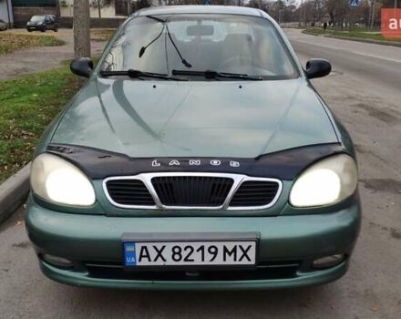 Зеленый Дэу Ланос, объемом двигателя 1.6 л и пробегом 228 тыс. км за 2100 $, фото 1 на Automoto.ua