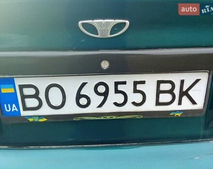 Зеленый Дэу Ланос, объемом двигателя 1.6 л и пробегом 320 тыс. км за 2000 $, фото 1 на Automoto.ua