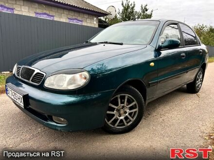 Дэу Ланос 2006 в Кобеляках на Automoto.ua Зеленый Дэу Ланос, объемом двигателя 1.5 л и пробегом 174 тыс. км за 2350 $, фото 1 на Automoto.ua
