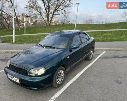 Зеленый Дэу Ланос, объемом двигателя 2 л и пробегом 245 тыс. км за 2300 $, фото 1 на Automoto.ua