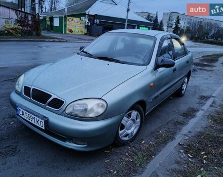 Дэу Ланос 2006 в Лысянке на Automoto.ua Зеленый Дэу Ланос, объемом двигателя 1.5 л и пробегом 186 тыс. км за 2200 $, фото 1 на Automoto.ua