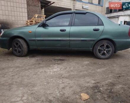Зелений Деу Ланос, об'ємом двигуна 1.5 л та пробігом 260 тис. км за 2300 $, фото 1 на Automoto.ua