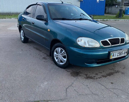 Зелений Деу Ланос, об'ємом двигуна 1.5 л та пробігом 230 тис. км за 1990 $, фото 1 на Automoto.ua