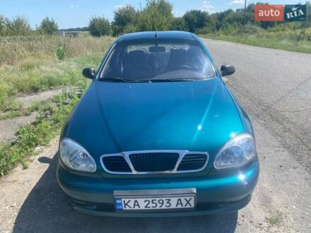 Зелений Деу Ланос, об'ємом двигуна 1.5 л та пробігом 190 тис. км за 2800 $, фото 1 на Automoto.ua