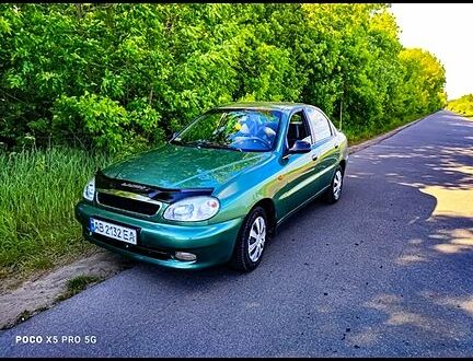 Дэу Ланос 2006 в Андрушевке на Automoto.ua Зеленый Дэу Ланос, объемом двигателя 1.5 л и пробегом 200 тыс. км за 2160 $, фото 1 на Automoto.ua