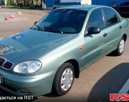 Зеленый Дэу Ланос, объемом двигателя 1.5 л и пробегом 179 тыс. км за 1600 $, фото 1 на Automoto.ua