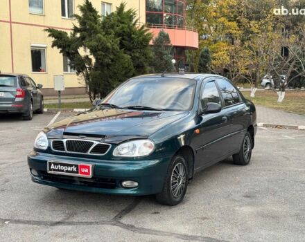 Зелений Деу Ланос, об'ємом двигуна 1.5 л та пробігом 152 тис. км за 2990 $, фото 1 на Automoto.ua