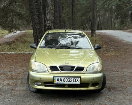 Зеленый Дэу Ланос, объемом двигателя 1.3 л и пробегом 189 тыс. км за 1200 $, фото 1 на Automoto.ua